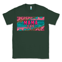 Sports Green pink roses mama of girls license plate Classic Tee - Artiststas