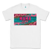 White pink roses mama of girls license plate Classic Tee - Artiststas