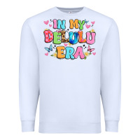 White in my delulu era Premium Sweatshirt - Artiststas