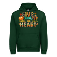 Forest Green give thanks with all your heart Urban Hoodie - CowGirlArtShop