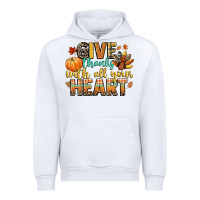 White give thanks with all your heart Urban Hoodie - CowGirlArtShop