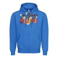True Royal si dios quiere Zipper Hoodie - MaliasSmallBusiness