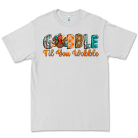 Dove Grey gobble till you wobble Premium Tee - BarkalooDesign