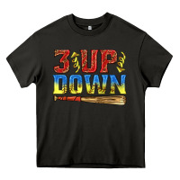 Asphalt 3 up 3 down softball Heavy Core Tee - texasbilliewilder
