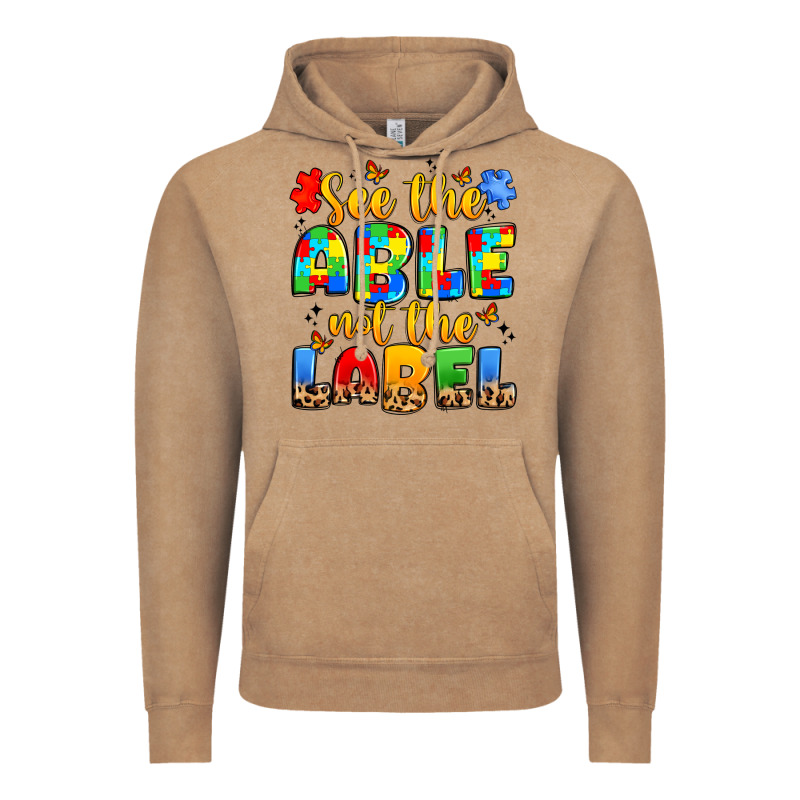 See The Able Not The Label Vintage Hoodie by JahusDesignShop | Teevron