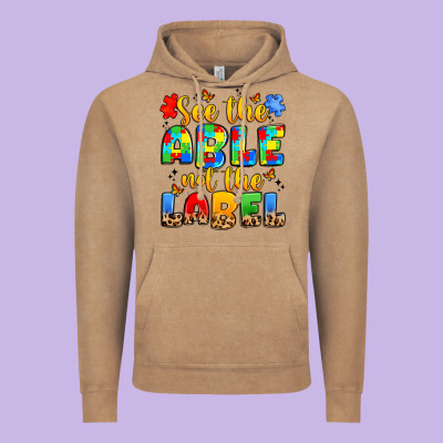 See The Able Not The Label Vintage Hoodie Designed By Jahusdesignshop