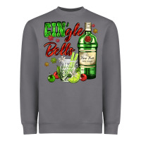 Storm gin`gle bells with bottle and cocktail Heavyweight Sweatshirt - AdoDesignShop