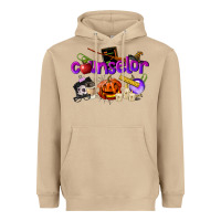 Mushroom Counselor Halloween Heavyweight Hoodie - LillyAllenDesigns