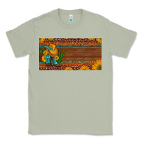 Matcha custom cowboy boots sunflowers and cactus license plate Classic Tee - Artiststas