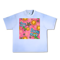 Grape Ice summer time of the sun seamless pattern Urban Heavy Tee - BundleAndBundleShop