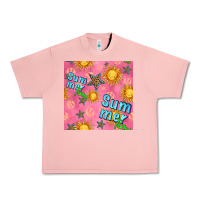 Salmon summer time of the sun seamless pattern Urban Heavy Tee - BundleAndBundleShop