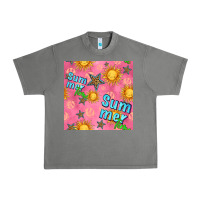 Tornado summer time of the sun seamless pattern Urban Heavy Tee - BundleAndBundleShop