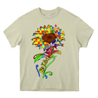 Be Kind Autism Sunflower Heavy Core Tee | Teevron