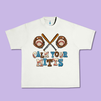 Calm Your Mitts Urban Heavy Tee Designed By Adodesignshop