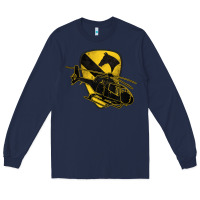 Navy 1st cavalry division chopper helicopter air cav Long Sleeve Tee - Jasminsmagicworld