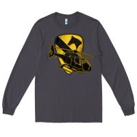 Smoke 1st cavalry division chopper helicopter air cav Long Sleeve Tee - Jasminsmagicworld