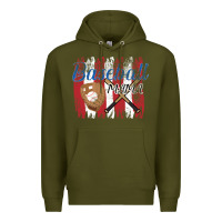Army Green Baseball mom Premium Hoodie - Bettercallsaul