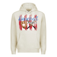 Oatmeal Heather Baseball mom Premium Hoodie - Bettercallsaul