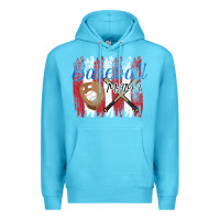 Ocean Blue Baseball mom Premium Hoodie - Bettercallsaul