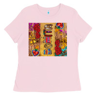 Bubblegum Pink Bonita Ladies Tee - RanaPortraitStore