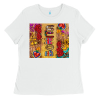 White Bonita Ladies Tee - RanaPortraitStore