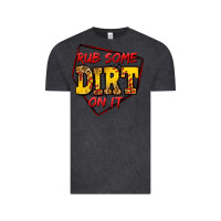 Vintage Black rub some dirt on it softball Vintage Tee - Jasminsmagicworld