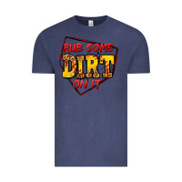 Vintage Denim rub some dirt on it softball Vintage Tee - Jasminsmagicworld