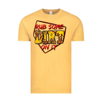 Vintage Mustard rub some dirt on it softball Vintage Tee - Jasminsmagicworld