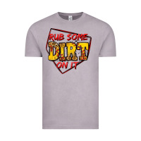 Vintage Zinc rub some dirt on it softball Vintage Tee - Jasminsmagicworld