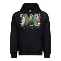Black verry merry nurse Urban Hoodie - CowGirlArtShop
