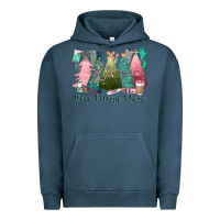 Pigment Midnight Navy verry merry nurse Urban Hoodie - CowGirlArtShop
