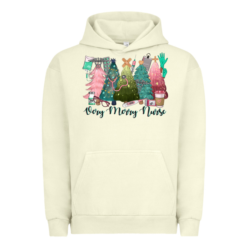 Verry Merry Nurse Urban Hoodie by CowGirlArtShop | Teevron
