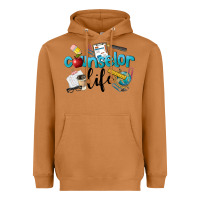 Meerkat Counselor Life Heavyweight Hoodie - LillyAllenDesigns