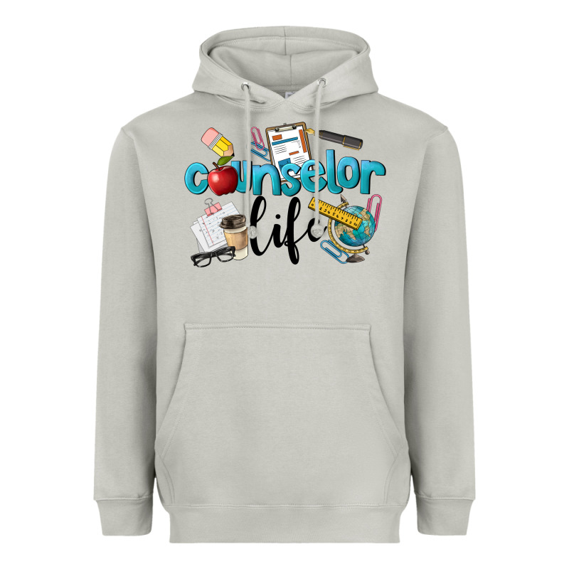 Counselor Life Heavyweight Hoodie by LillyAllenDesigns | Teevron