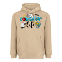 Mushroom Counselor Life Heavyweight Hoodie - LillyAllenDesigns