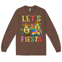 Chestnut let's fiesta Long Sleeve Tee - JahusDesignShop
