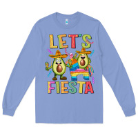 Colony Blue let's fiesta Long Sleeve Tee - JahusDesignShop