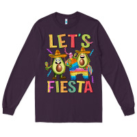Plum let's fiesta Long Sleeve Tee - JahusDesignShop