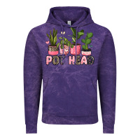 Cloud Purple pot head plants Vintage Hoodie - JahusDesignShop