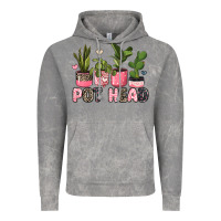 Cloud Rock pot head plants Vintage Hoodie - JahusDesignShop