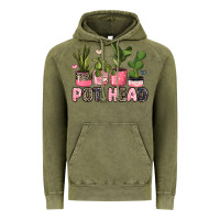 Vintage Olive pot head plants Vintage Hoodie - JahusDesignShop