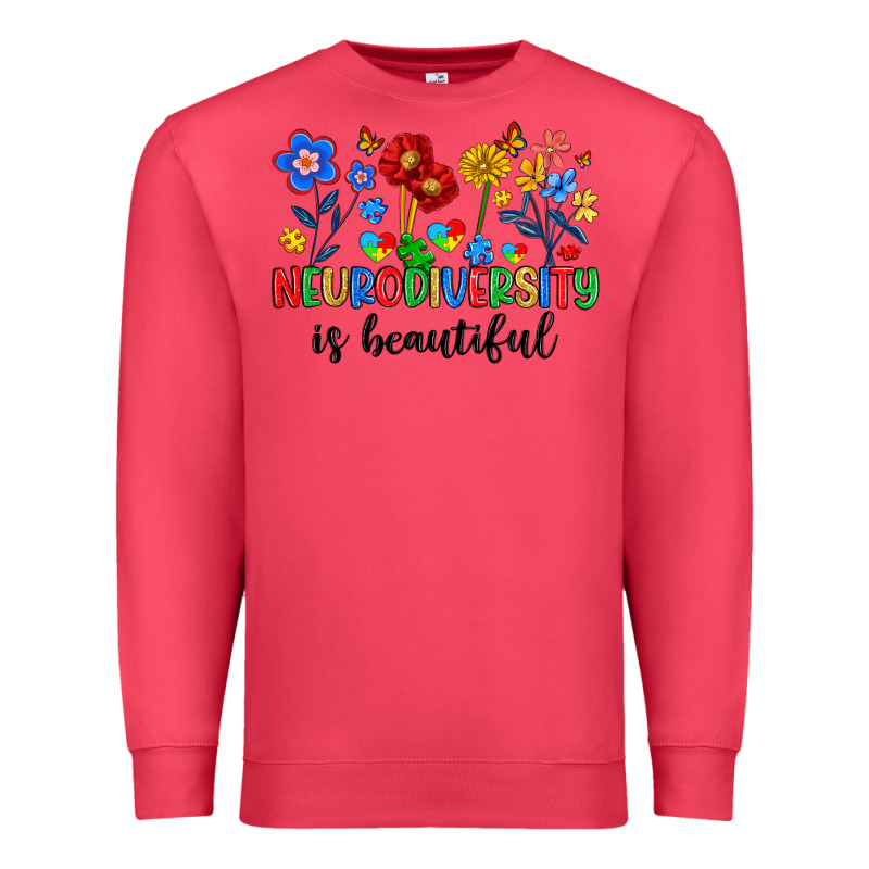 Neurodiversity Is Beautiful Premium Sweatshirt by Artiststas | Teevron