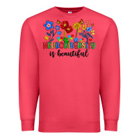 Cardinal neurodiversity is beautiful Premium Sweatshirt - Artiststas
