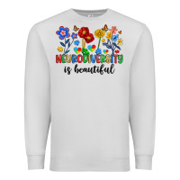 Dove Grey neurodiversity is beautiful Premium Sweatshirt - Artiststas