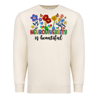 Sandshell neurodiversity is beautiful Premium Sweatshirt - Artiststas