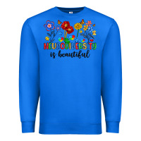 True Royal neurodiversity is beautiful Premium Sweatshirt - Artiststas