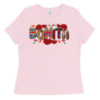 Bubblegum Pink Bonita Ladies Tee - RanaPortraitStore