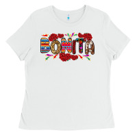 White Bonita Ladies Tee - RanaPortraitStore