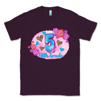 Plum back to school flowers fifth grade 3200x2400 Classic Tee - AdoDesignShop