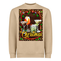 Mushroom cocktail set for Christmas Heavyweight Sweatshirt - AdoDesignShop